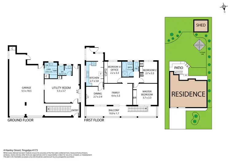 Floorplan of Homely house listing, 4 Hanley Street, Tingalpa QLD 4173