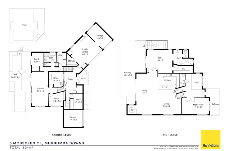 Floorplan of Homely house listing, 5 Mossglen Close, Murrumba Downs QLD 4503
