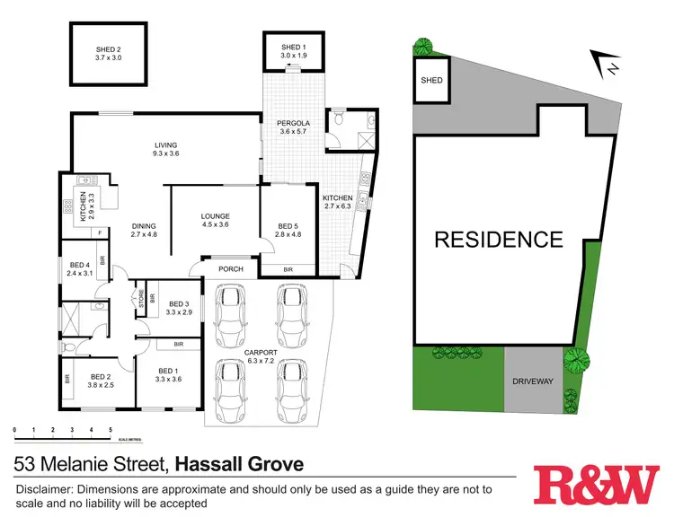 Floorplan of Homely house listing, 53 Melanie Street, Hassall Grove NSW 2761