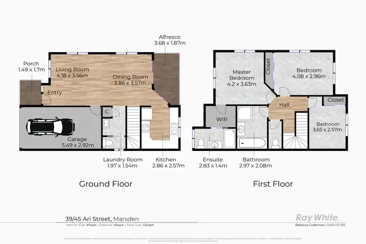 Floorplan of Homely house listing, 39/45 Ari Street, Marsden QLD 4132