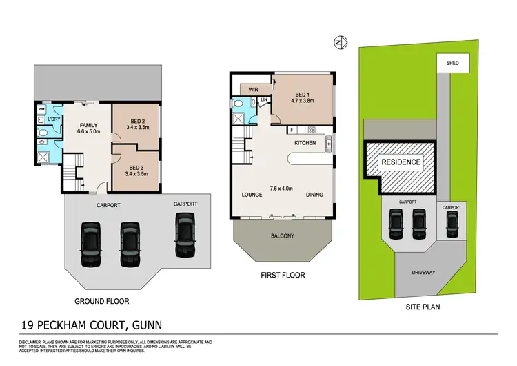 Floorplan of Homely house listing, 19 Peckham Court, Gunn NT 832