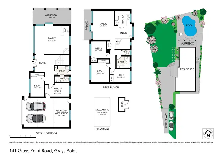 Floorplan of Homely house listing, 141 Grays Point Road, Grays Point NSW 2232