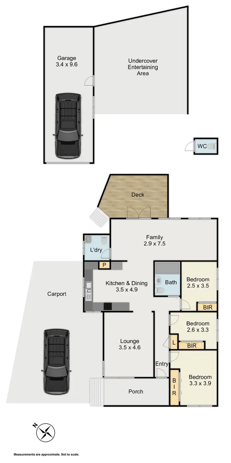 Floorplan of Homely house listing, 3 Boxer Place, Rooty Hill NSW 2766
