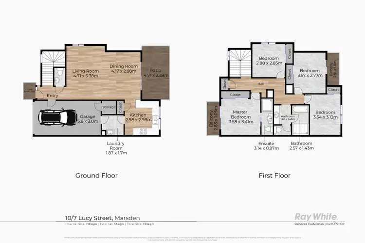 Floorplan of Homely house listing, 10/7-17 Lucy Street, Marsden QLD 4132