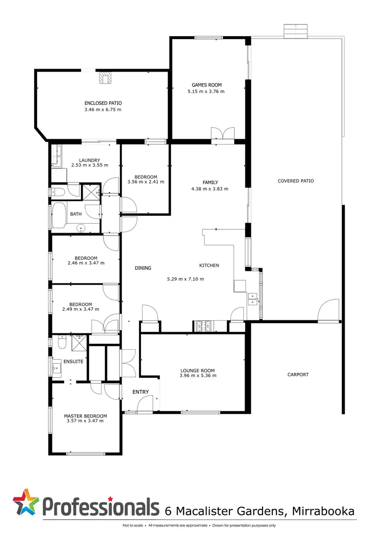 Floorplan of Homely house listing, 6 Macalister Gardens, Mirrabooka WA 6061