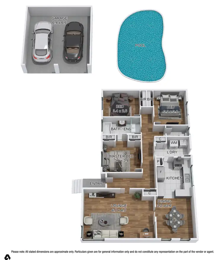 Floorplan of Homely house listing, 332 Police Road, Noble Park North VIC 3174