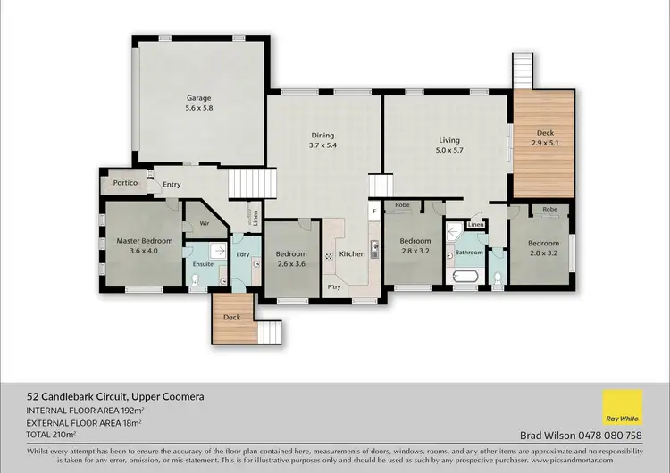 Floorplan of Homely house listing, 52 Candlebark Circuit, Upper Coomera QLD 4209