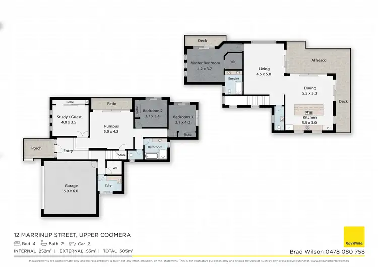 Floorplan of Homely house listing, 12 Marrinup Street, Upper Coomera QLD 4209