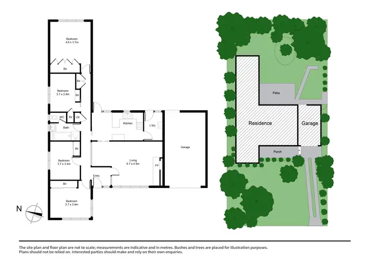 Floorplan of Homely house listing, 12 Longbourne Avenue, Notting Hill VIC 3168