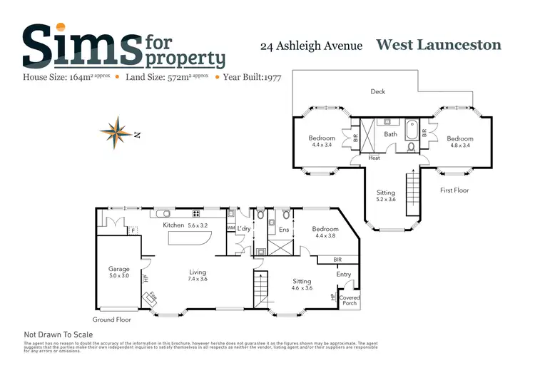 Floorplan of Homely house listing, 24 Ashleigh Avenue, West Launceston TAS 7250
