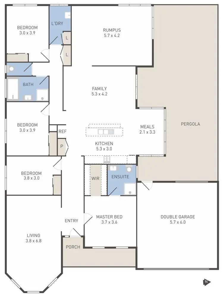 Floorplan of Homely house listing, 23 Fydler Avenue, Burnside VIC 3023