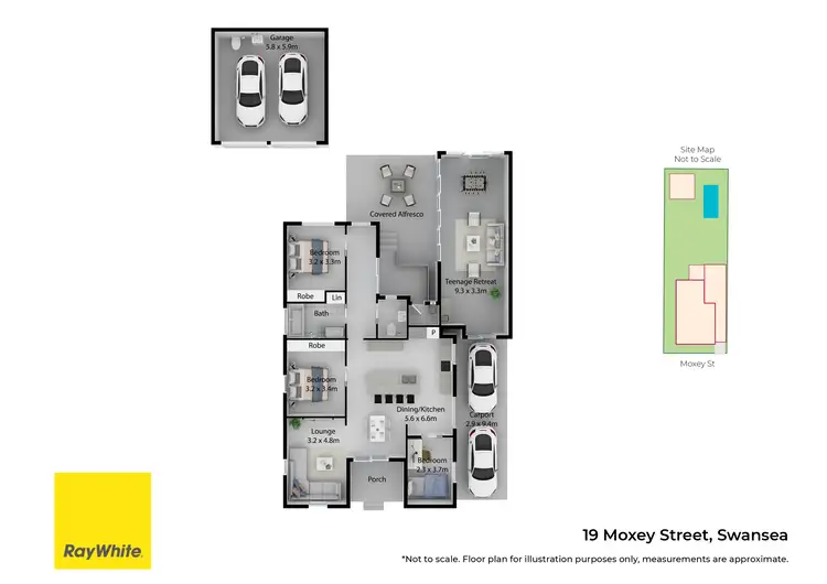 Floorplan of Homely house listing, 19 Moxey Street, Swansea NSW 2281