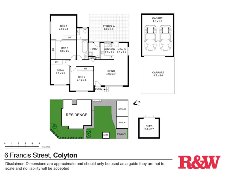 Floorplan of Homely house listing, 6 Francis Street, Colyton NSW 2760
