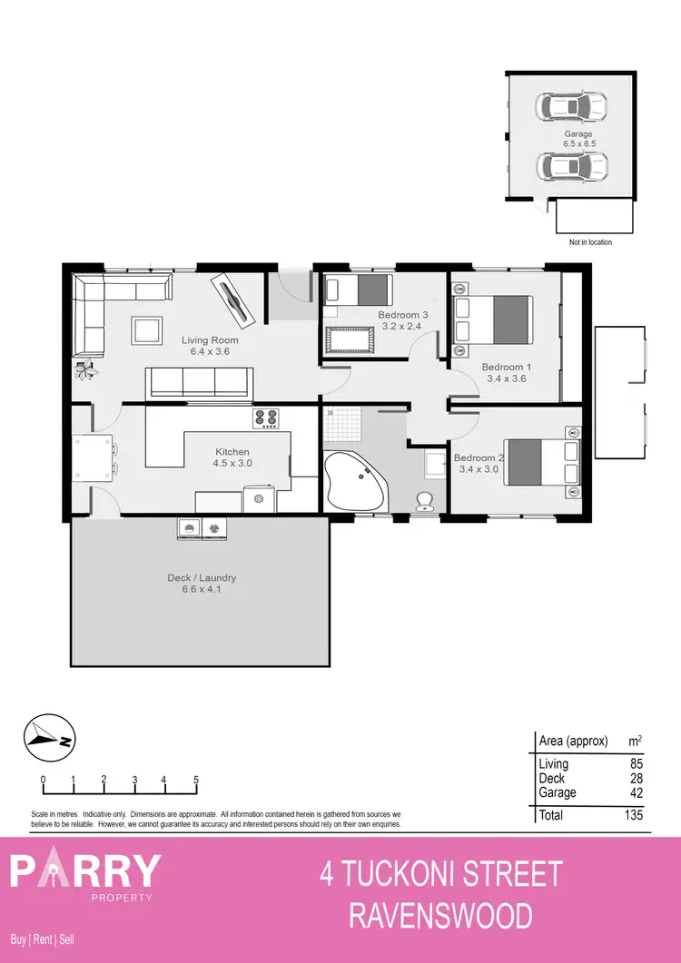 Floorplan of Homely house listing, 4 Tuckoni Street, Ravenswood TAS 7250