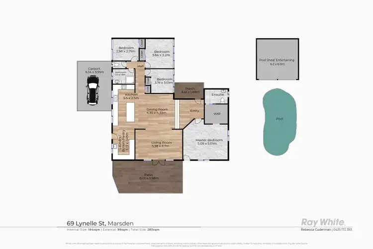 Floorplan of Homely house listing, 69 Lynelle Street, Marsden QLD 4132