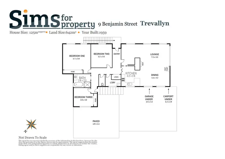 Floorplan of Homely house listing, 9 Benjamin Street, Trevallyn TAS 7250