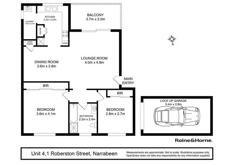 Floorplan of Homely apartment listing, 4/1 Robertson Street, Narrabeen NSW 2101