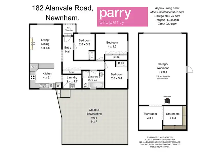 Floorplan of Homely house listing, 182 Alanvale Road, Newnham TAS 7248