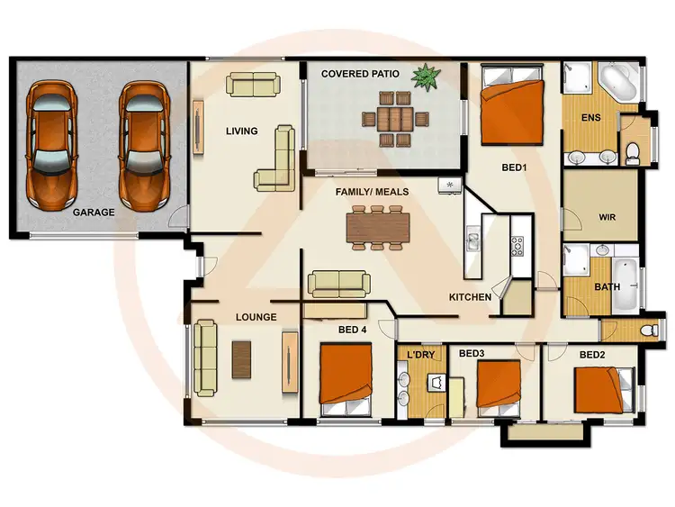 Floorplan of Homely house listing, 31 Tarra Place, Parkinson QLD 4115