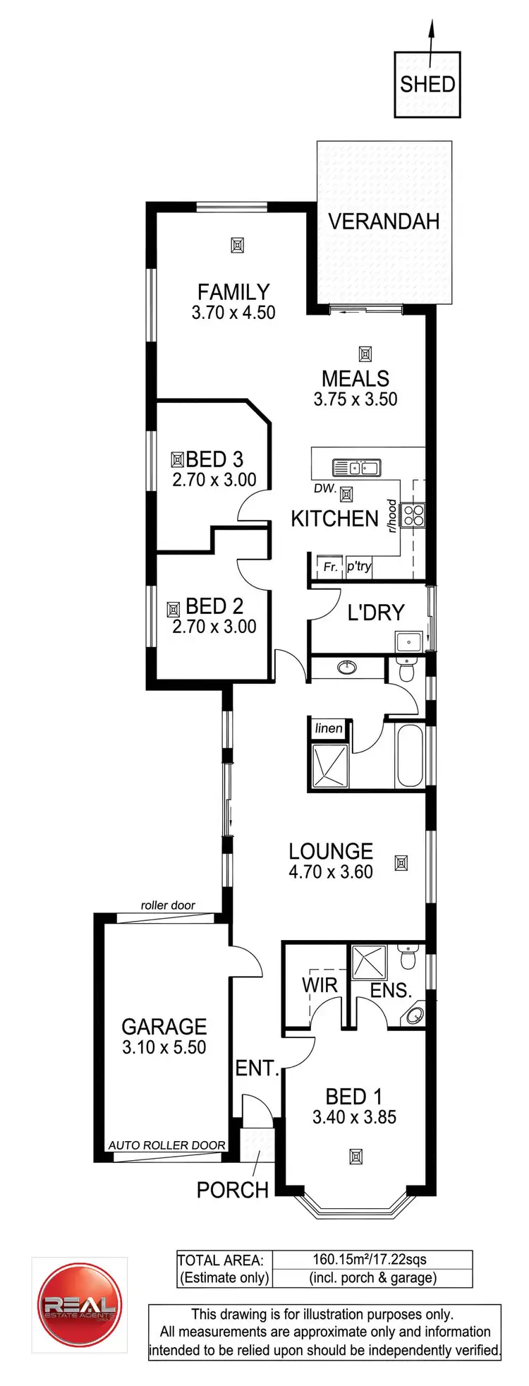 Floorplan of Homely house listing, 29A Condada Avenue, Park Holme SA 5043
