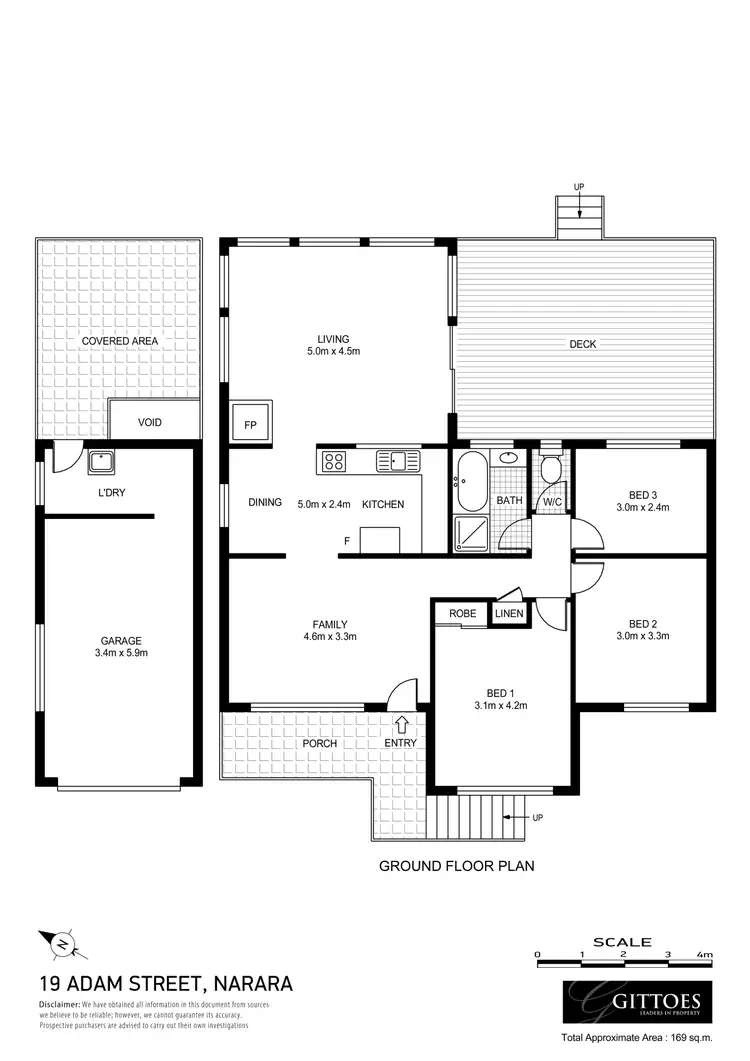 Floorplan of Homely house listing, 19 Adam Street, Narara NSW 2250