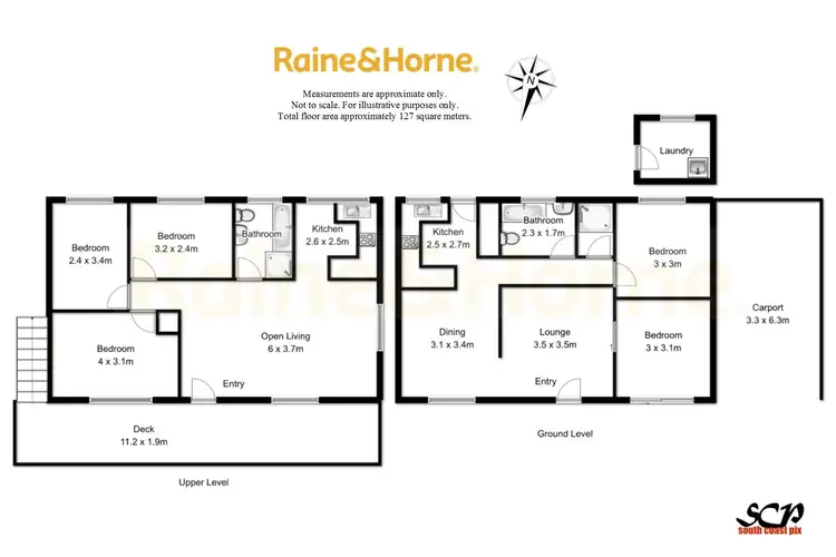 Floorplan of Homely house listing, 13 Sunset Street, Surfside NSW 2536