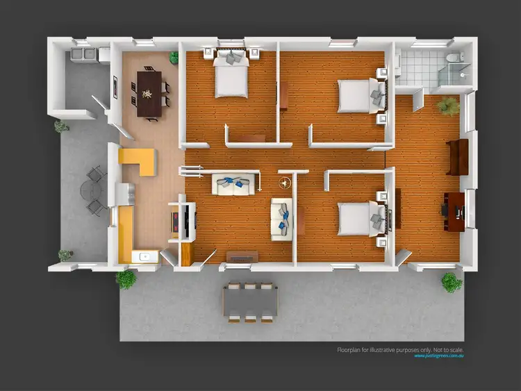 Floorplan of Homely rural property listing, 2420 Old Narrandera Road, Euberta NSW 2650