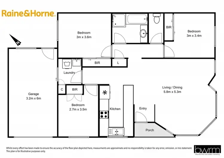 Floorplan of Homely house listing, 1/2 Caley Place, Sunshine Bay NSW 2536