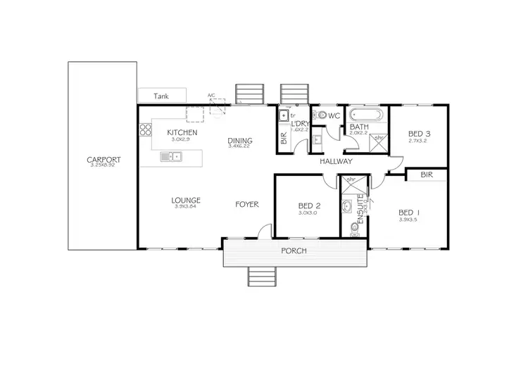 Floorplan of Homely house listing, Unit 7, 1-3 McDonald Avenue, Port Lincoln SA 5606