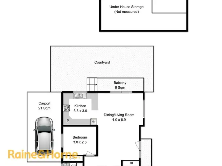 Floorplan of Homely townhouse listing, 5/33 Moir Road, Kingston TAS 7050