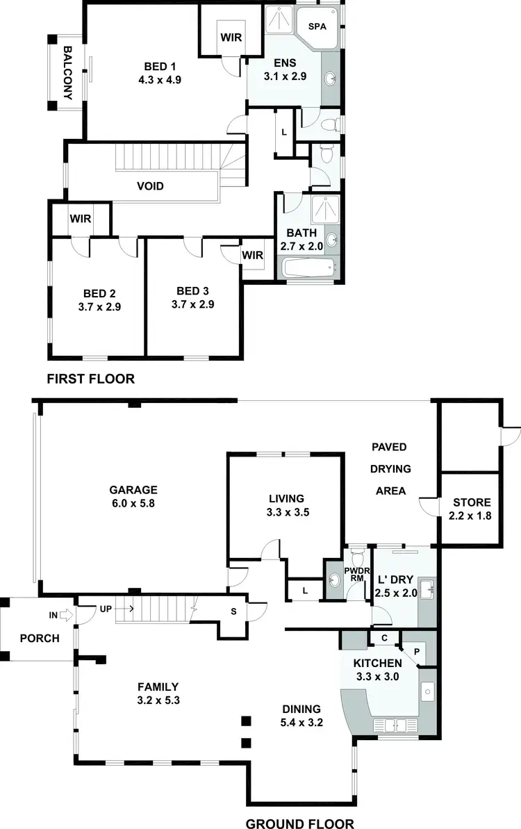 Floorplan of Homely house listing, 1/31 Second Avenue, Kensington WA 6151