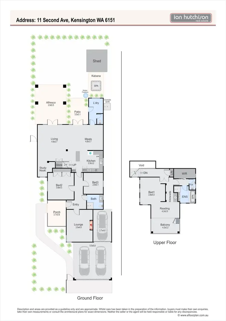 Floorplan of Homely house listing, 11 Second Ave, Kensington WA 6151
