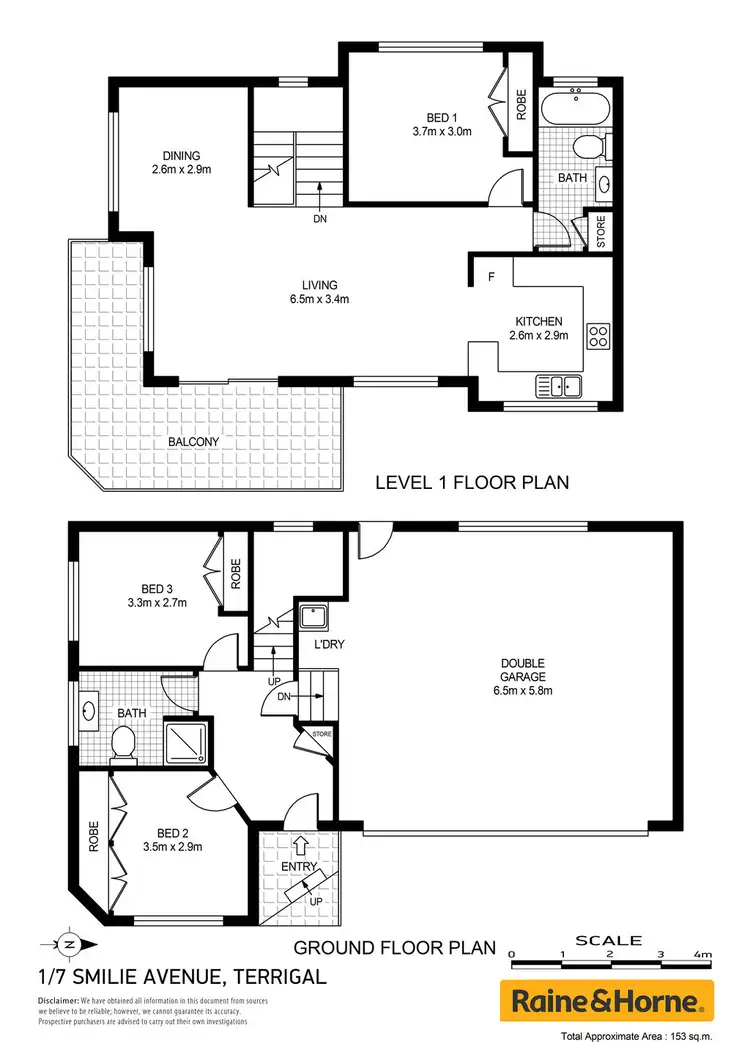 Floorplan of Homely townhouse listing, 1/7 Smillie Avenue, Terrigal NSW 2260