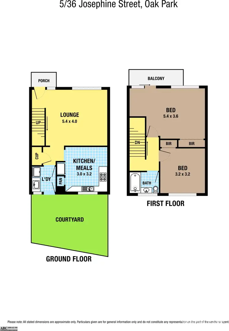 Floorplan of Homely house listing, 5/36 Josephine Street, Oak Park VIC 3046
