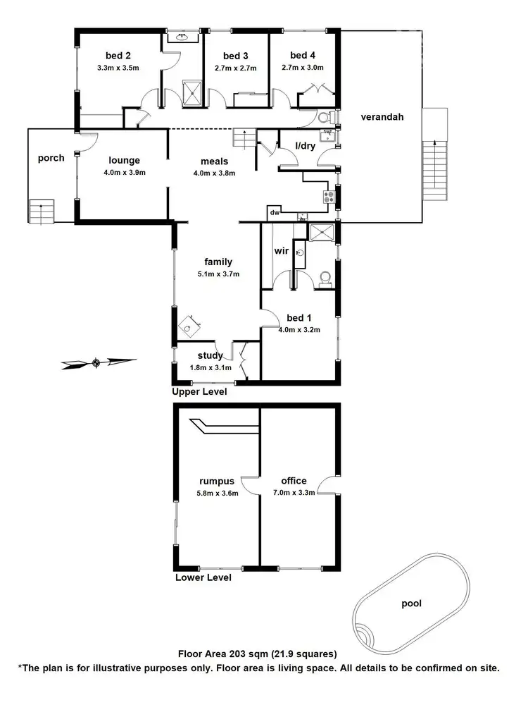 Floorplan of Homely house listing, 4 Jeanne St, Cockatoo VIC 3781
