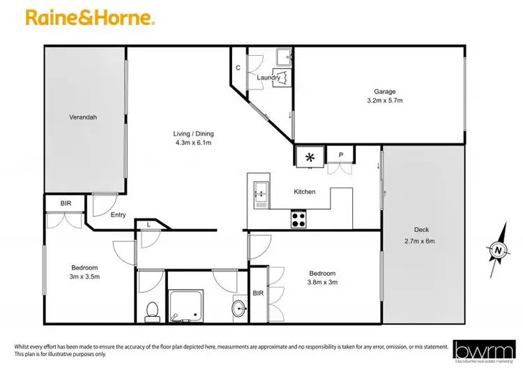 Floorplan of Homely unit listing, 3/6 Lisa Place, Sunshine Bay NSW 2536