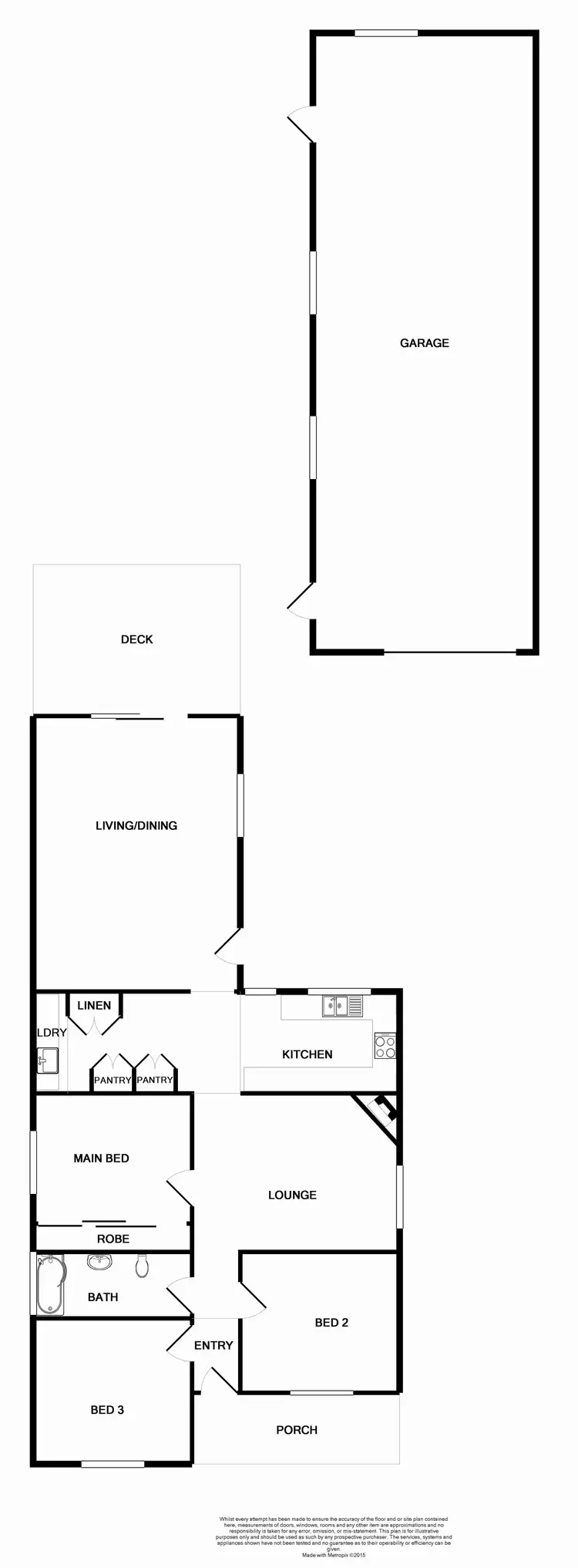 Floorplan of Homely house listing, 117 Beresford Avenue, Beresfield NSW 2322