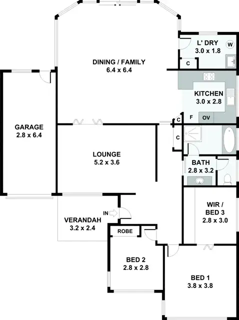 Floorplan of Homely house listing, Address available on request