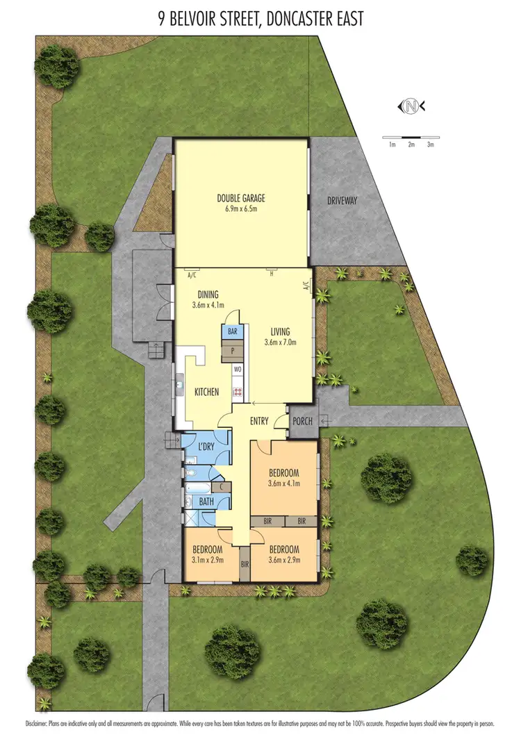 Floorplan of Homely house listing, 9 Belvoir St, Doncaster East VIC 3109