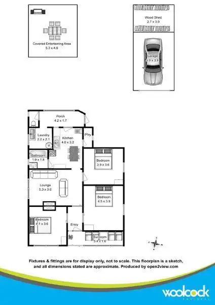 Floorplan of Homely house listing, 3 Moore Street, Invermay TAS 7248
