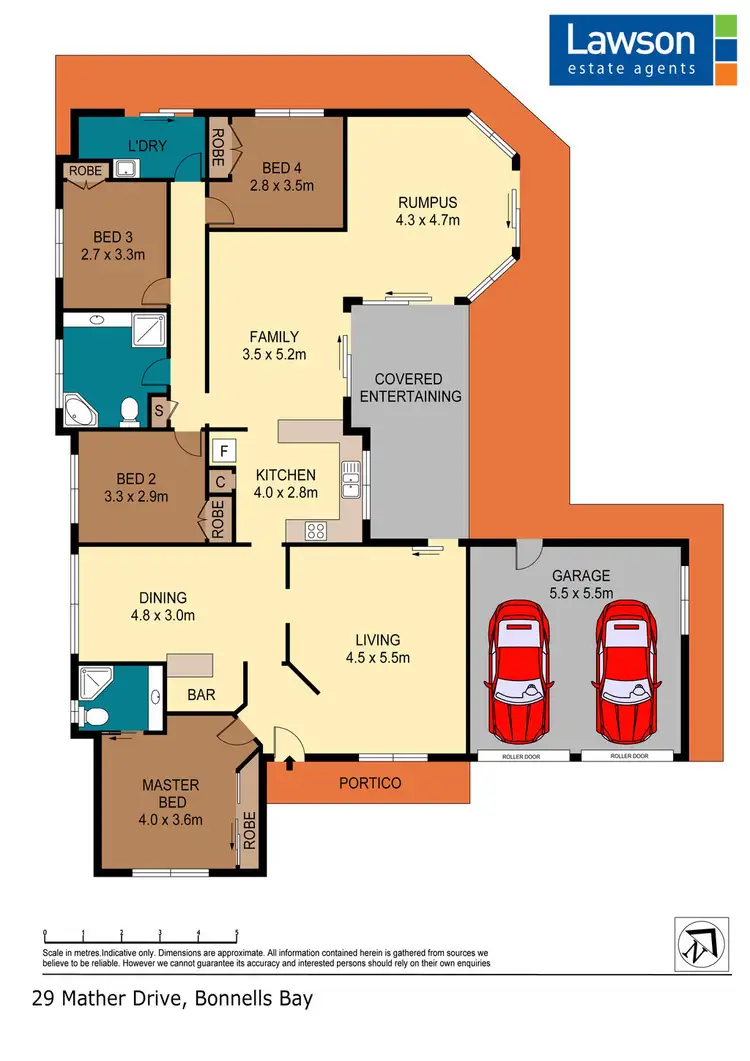 Floorplan of Homely house listing, 29 Mather Drive, Bonnells Bay NSW 2264