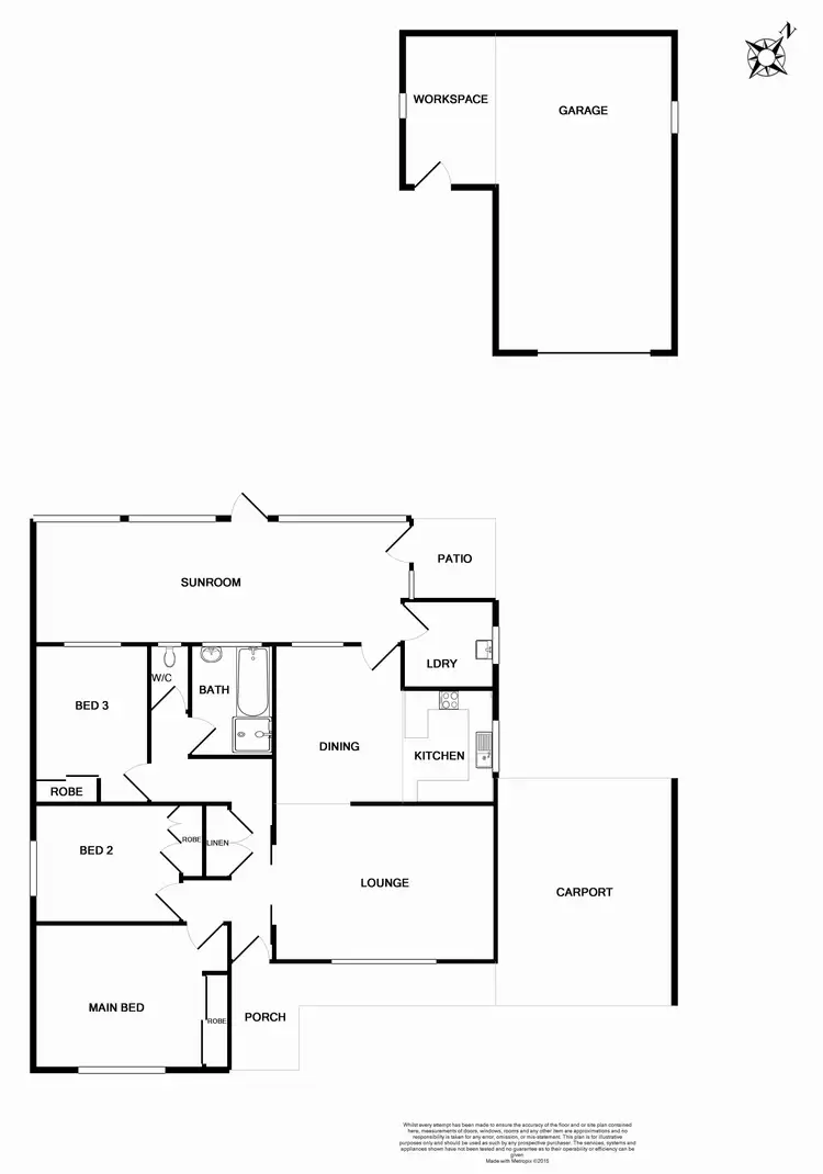 Floorplan of Homely house listing, 35 Perth Avenue, East Maitland NSW 2323