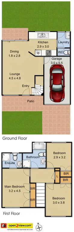 Floorplan of Homely townhouse listing, 4/49 Hythe Street, Mount Druitt NSW 2770