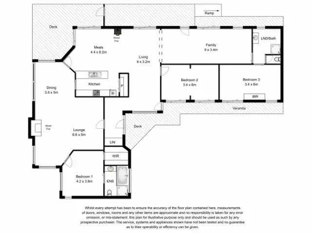 Floorplan of Homely house listing, 160 Koch Road, Nareen via, Casterton VIC 3311