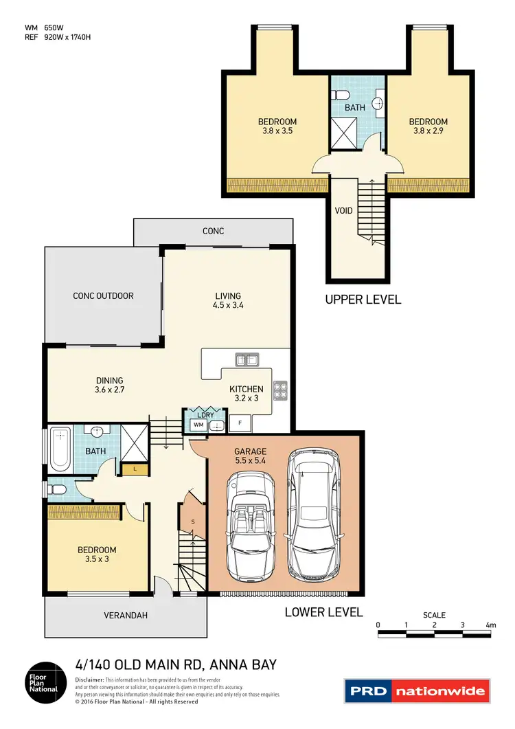 Floorplan of Homely house listing, 4/140 Old Main Road, Anna Bay NSW 2316