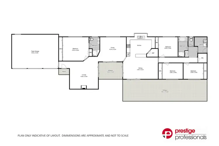 Floorplan of Homely house listing, 52 Woburn Abbey Court, Wattle Grove NSW 2173