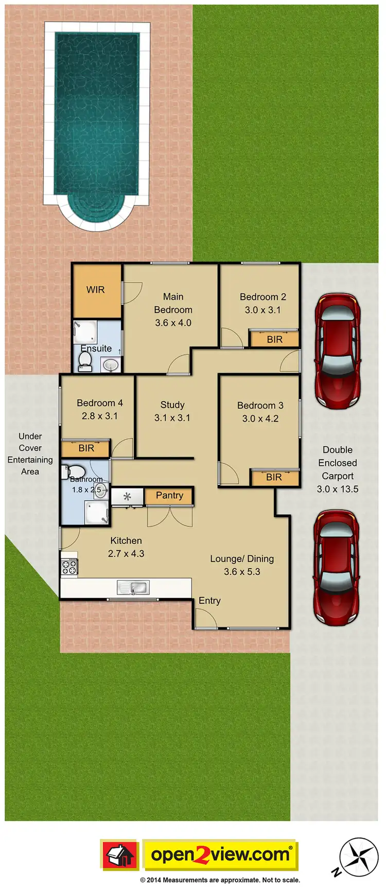 Floorplan of Homely house listing, 11 Iluka Place, Hebersham NSW 2770