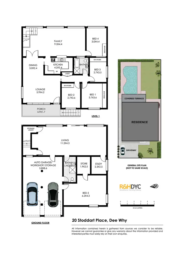 Floorplan of Homely house listing, 20 Stoddart Place, Dee Why NSW 2099