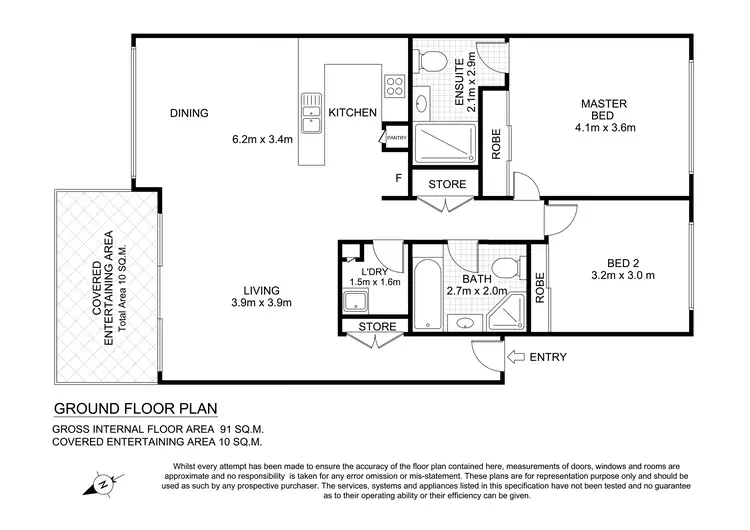 Floorplan of Homely unit listing, 2/11 Jennie Cox Close, Erina NSW 2250