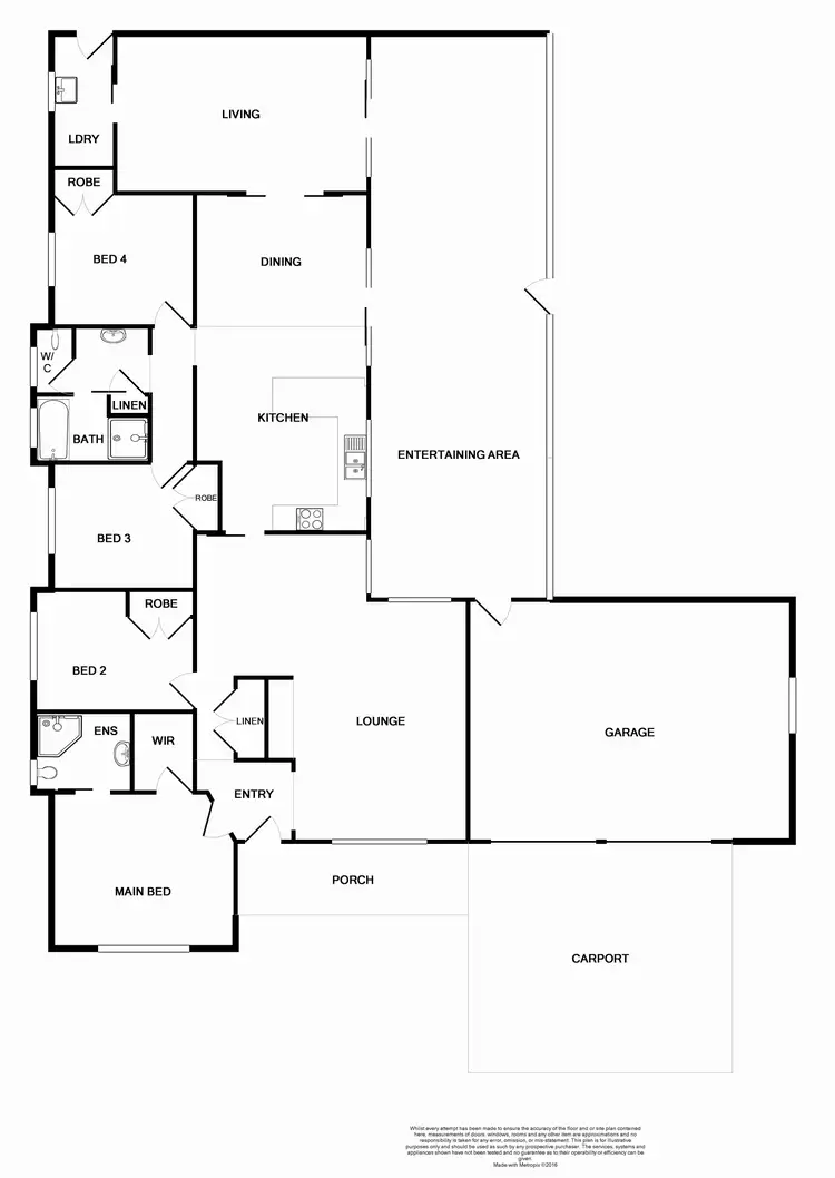 Floorplan of Homely house listing, 87 Clarence Street, Wallalong NSW 2320